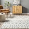 Nuloom Sandie Bohemian Machine Washable Shag Area Rug 5ft x 8ft BIWS06A-508 - alternate 5